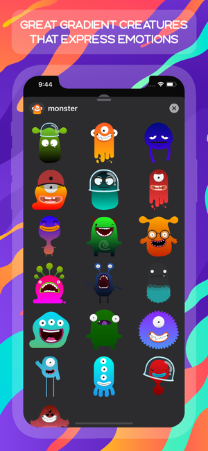 Monsters Stickers Pack(圖2)-速報App