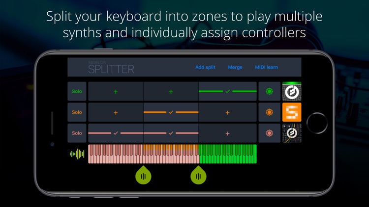 Midiflow Splitter (Audiobus)