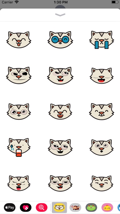 catmoji face sticker 2019