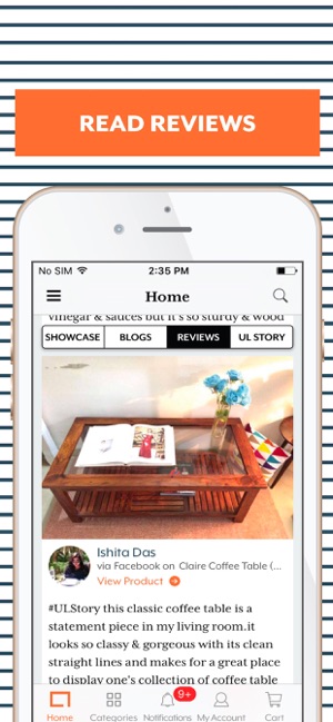Urban Ladder On The App, Urban Ladder Claire Coffee Table