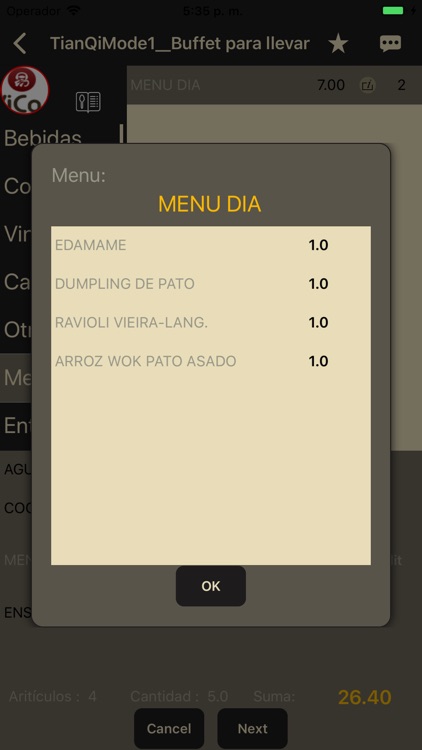 YiCanMobile-Comida China screenshot-4