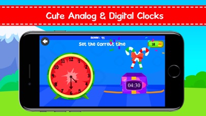 Telling Time For Kids + Clock screenshot 4