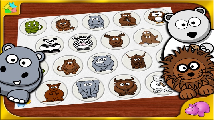 Wild Faces Jigsaw Puzzle-Full