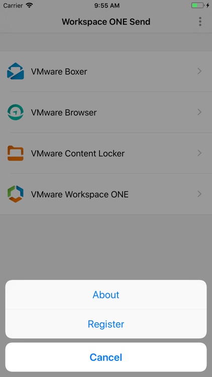 Send - Workspace ONE