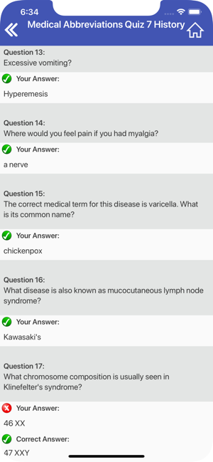 Medical Abbreviations Quiz(圖4)-速報App