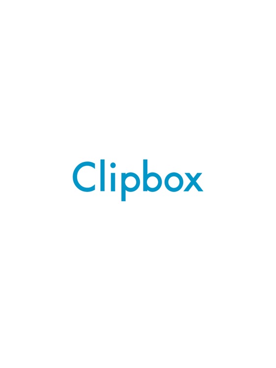 Clipbox+ for iPad