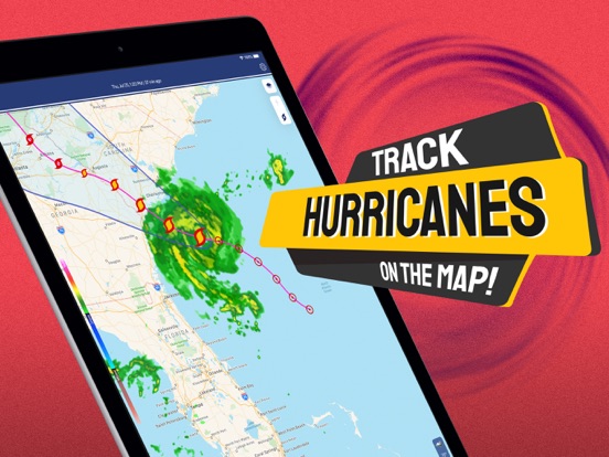 iPad Image of NOAA Weather Radar Live