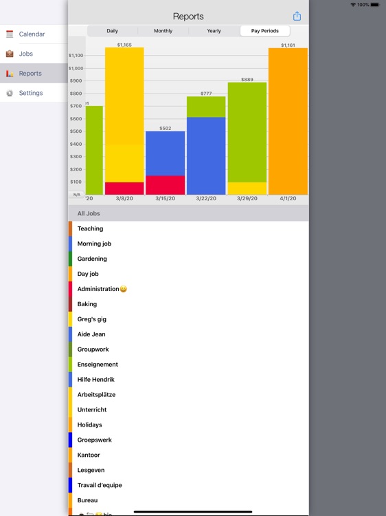 Salarybook - Time Tracker screenshot-3