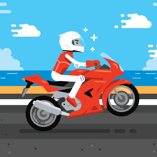 Motorcycle Stunt Sticker Pack icon