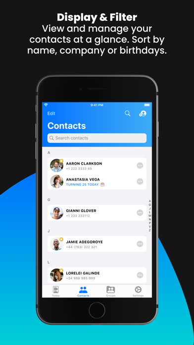 KINN - Contacts and Groups screenshot 3