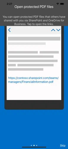 Screenshot 3 Azure Information Protection iphone