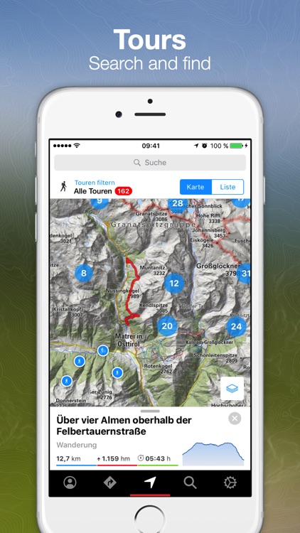 bergfex Tours & GPS Tracking screenshot-0