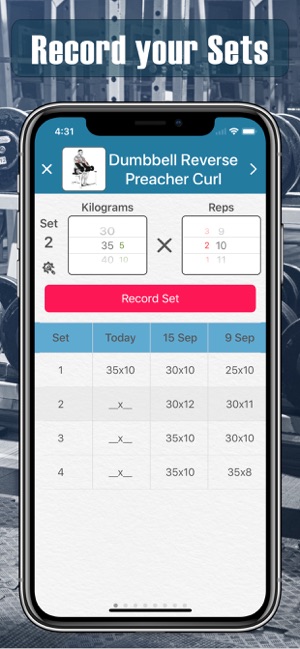Warrior Gym Workout Tracker(圖3)-速報App