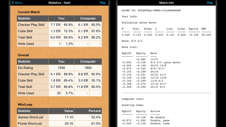 Backgammon NJ HD screenshot-3