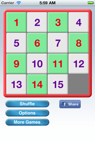 Numbers Puzzle - náhled