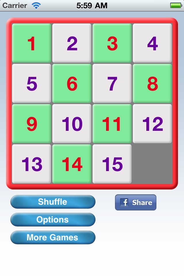 Numbers Puzzle screenshot 3