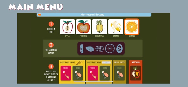 Montessori Parts of Fruits(圖7)-速報App