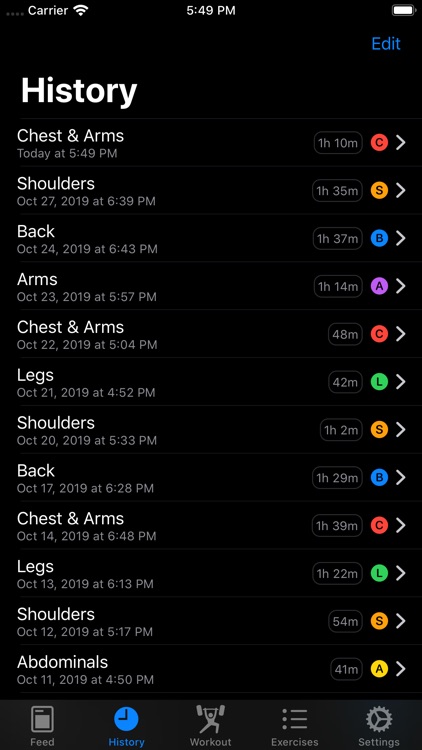 Iron - Workout Tracker screenshot-8