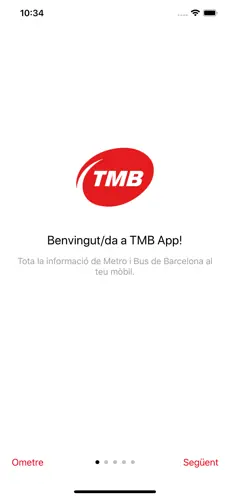 Captura 1 TMBAPP (Metro Bus Barcelona) iphone
