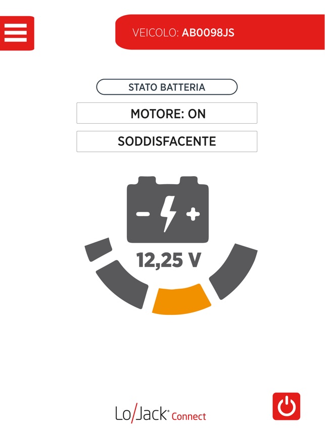 scaricare lojack batteria