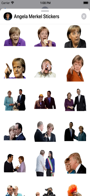 Angela Merkel Stickers(圖3)-速報App