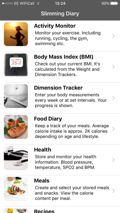 How to cancel & delete Slimming Diary from iphone & ipad 2