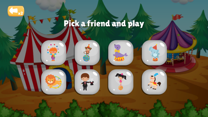Toddler Circus Friends for kid screenshot 2