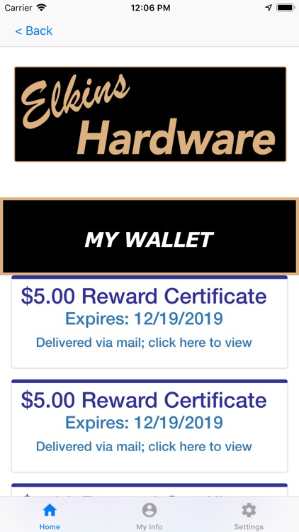 Elkins Hardware Rewards screenshot-3