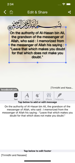 Hadith Daily for Muslims(圖4)-速報App