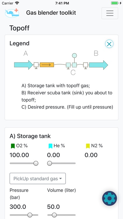 Gas blender toolkit screenshot-3