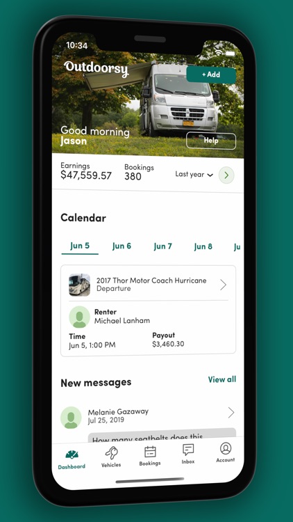Outdoorsy Pro for RV owners