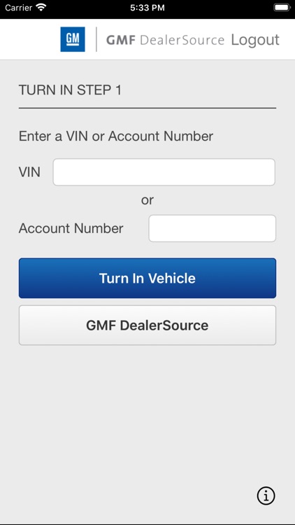 GMF DealerSource Grounding App