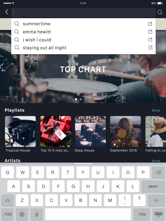 MusicOZ: Music player screenshot 4
