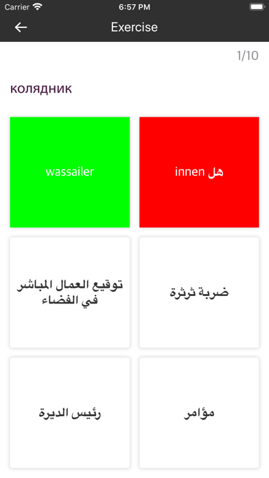 Arabic Ukrainian Dictionary screenshot 4