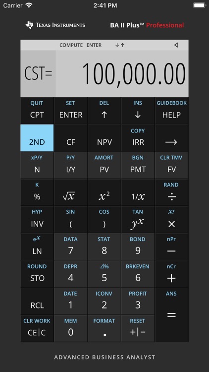 BA II Plus™ Financial Calc screenshot-3