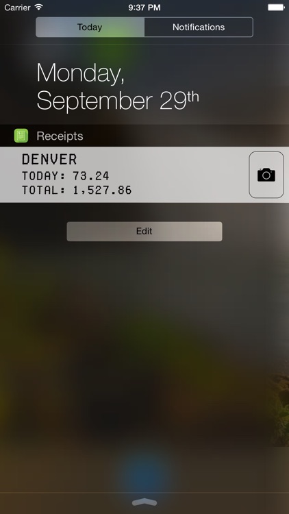 Trip Receipts