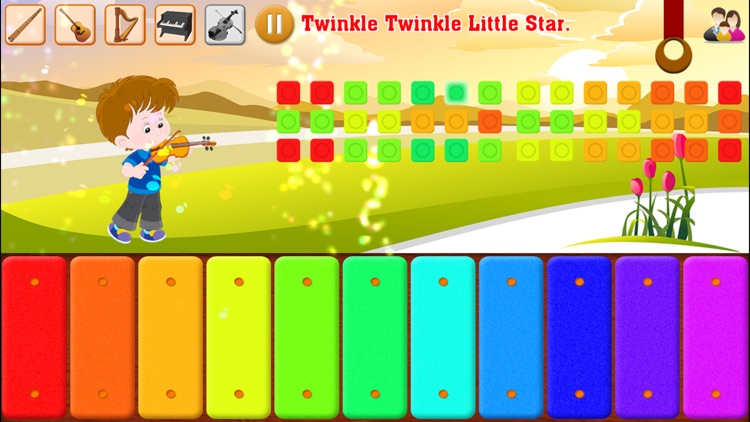 Kids Music: Piano, Xylophone screenshot-0