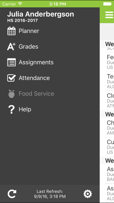 Infinite Campus Mobile Portal