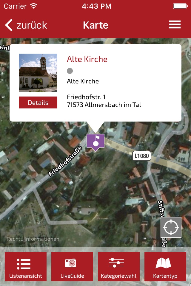 Allmersbach screenshot 2