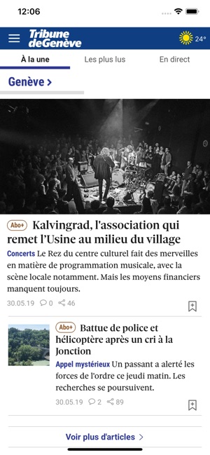Tribune de Genève mobile(圖4)-速報App
