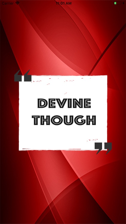 Divine Thoughts