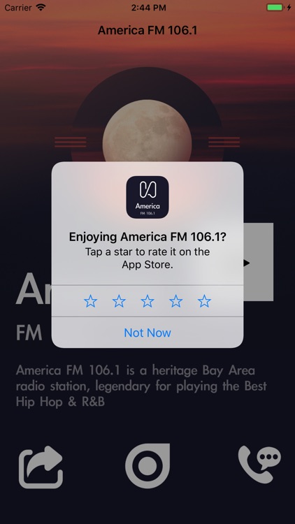 America FM 106.1 screenshot-4