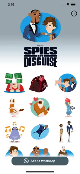 Game screenshot Spies in Disguise Stickers mod apk