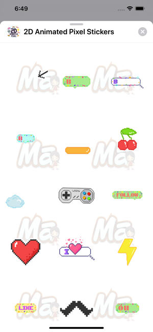 2D Animated Pixel Stickers(圖2)-速報App