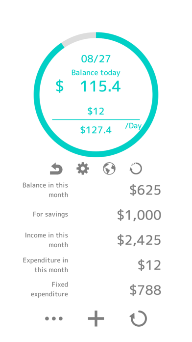 Simple Daily Budget screenshot 2