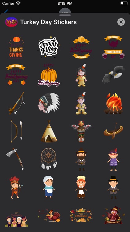 Turkey Day Stickers screenshot-8