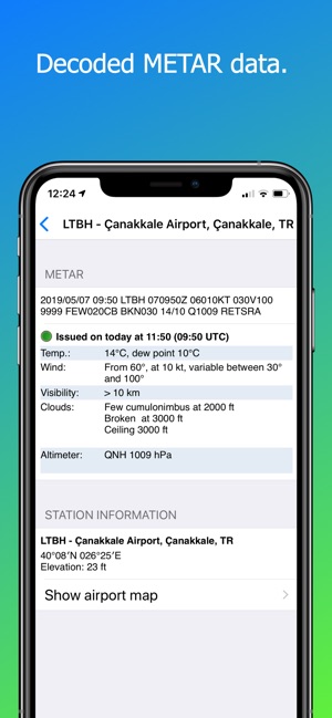 AeroPlus Aviation Weather(圖4)-速報App