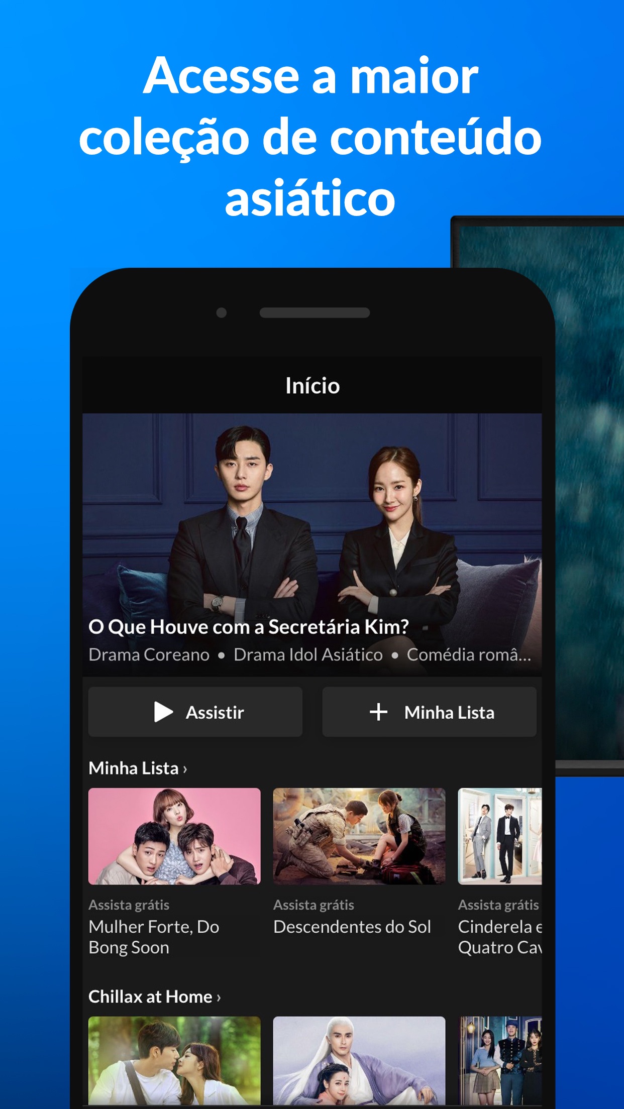 Screenshot do app Viki: Filmes e TV Asiáticos