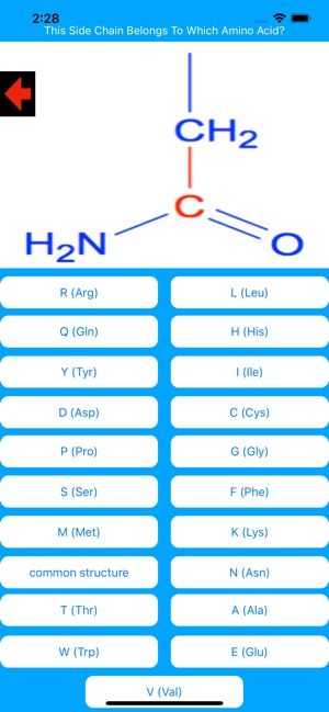 Amino Acid Side Chain Tutor(圖9)-速報App