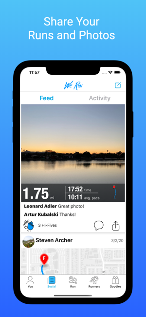 We Run: The Social Running App(圖6)-速報App